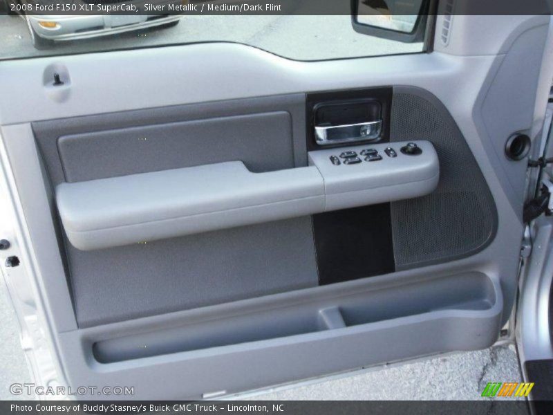 Silver Metallic / Medium/Dark Flint 2008 Ford F150 XLT SuperCab