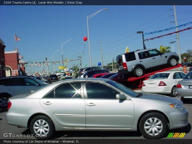 Lunar Mist Metallic / Stone Gray 2006 Toyota Camry LE