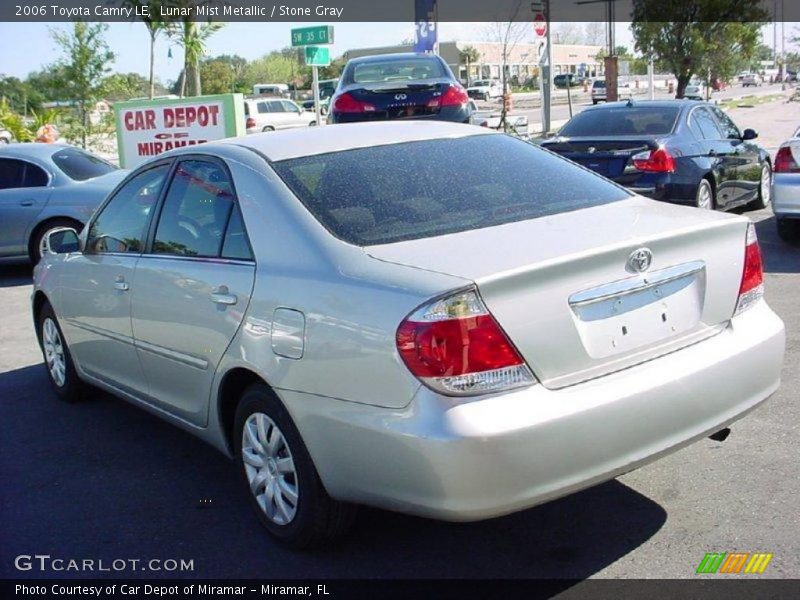 Lunar Mist Metallic / Stone Gray 2006 Toyota Camry LE