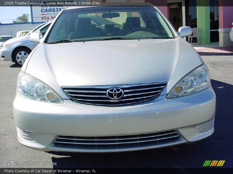 Lunar Mist Metallic / Stone Gray 2006 Toyota Camry LE