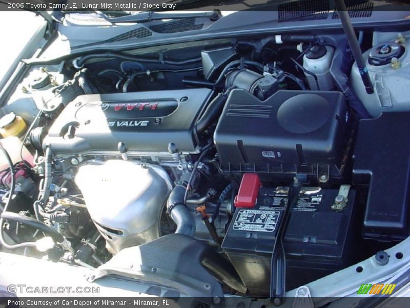 Lunar Mist Metallic / Stone Gray 2006 Toyota Camry LE