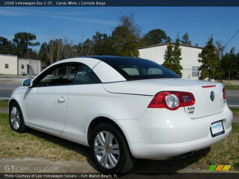 Candy White / Cornsilk Beige 2008 Volkswagen Eos 2.0T
