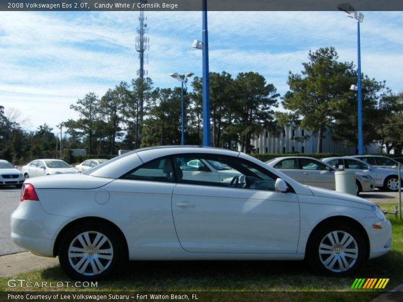 Candy White / Cornsilk Beige 2008 Volkswagen Eos 2.0T