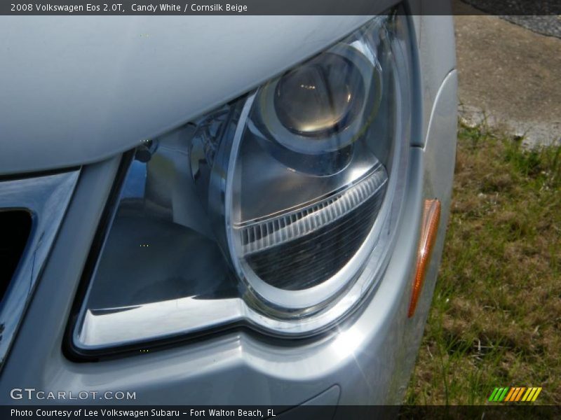 Candy White / Cornsilk Beige 2008 Volkswagen Eos 2.0T