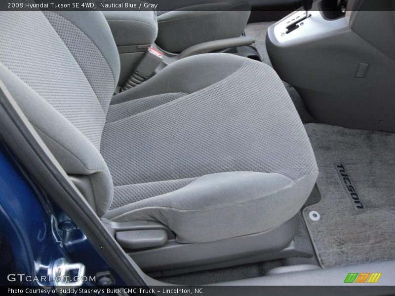 Nautical Blue / Gray 2008 Hyundai Tucson SE 4WD