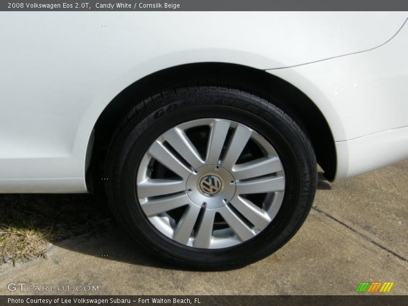 Candy White / Cornsilk Beige 2008 Volkswagen Eos 2.0T