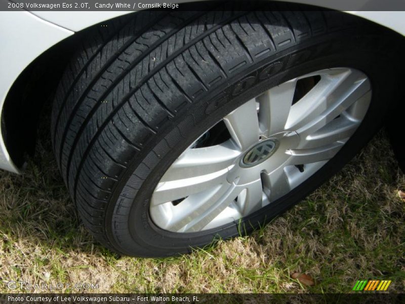 Candy White / Cornsilk Beige 2008 Volkswagen Eos 2.0T