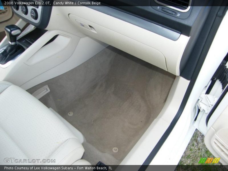 Candy White / Cornsilk Beige 2008 Volkswagen Eos 2.0T
