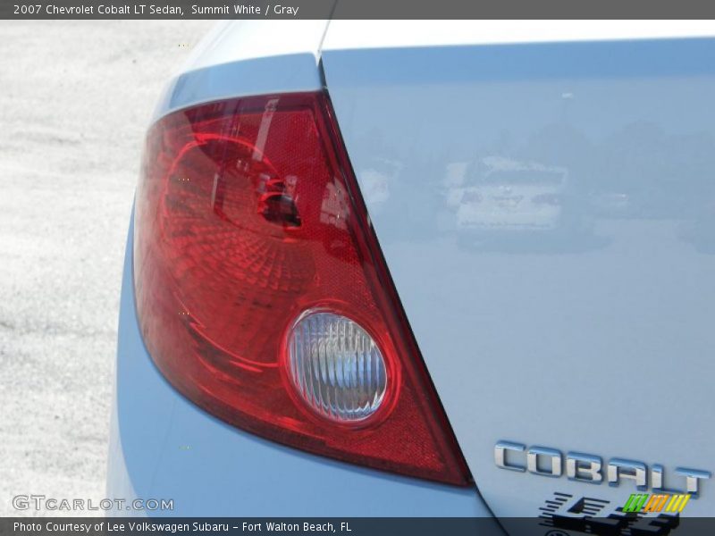 Summit White / Gray 2007 Chevrolet Cobalt LT Sedan