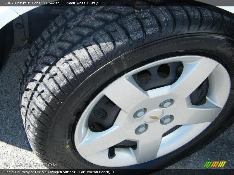 Summit White / Gray 2007 Chevrolet Cobalt LT Sedan