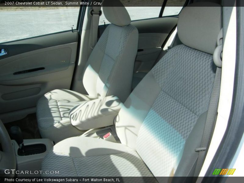 Summit White / Gray 2007 Chevrolet Cobalt LT Sedan