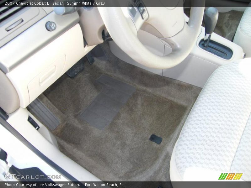 Summit White / Gray 2007 Chevrolet Cobalt LT Sedan