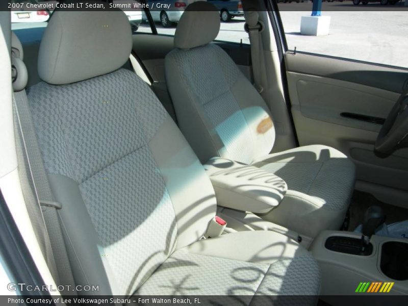Summit White / Gray 2007 Chevrolet Cobalt LT Sedan