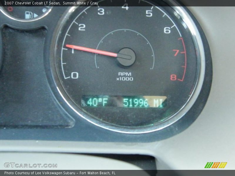 Summit White / Gray 2007 Chevrolet Cobalt LT Sedan