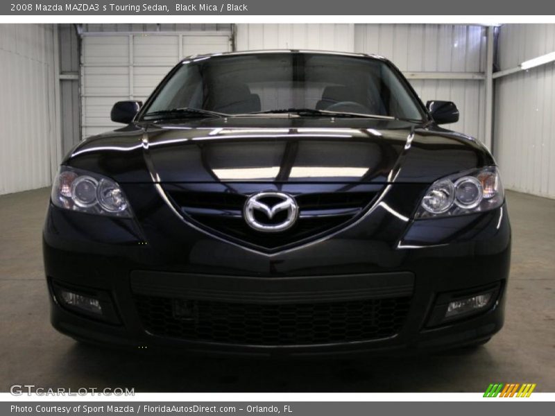 Black Mica / Black 2008 Mazda MAZDA3 s Touring Sedan