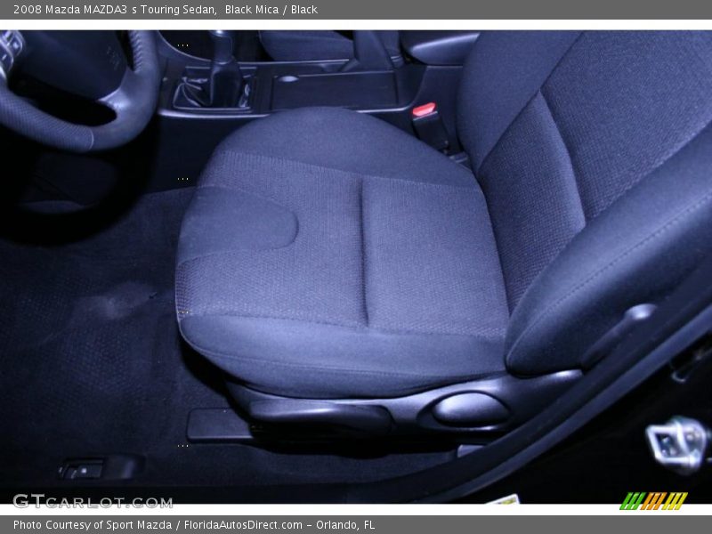 Black Mica / Black 2008 Mazda MAZDA3 s Touring Sedan