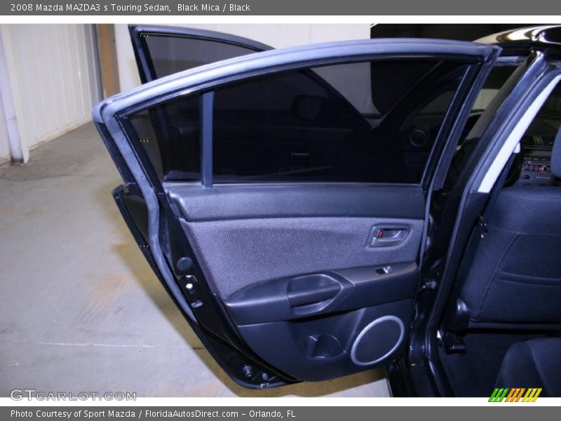 Black Mica / Black 2008 Mazda MAZDA3 s Touring Sedan