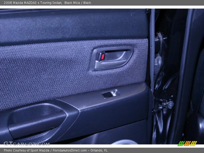 Black Mica / Black 2008 Mazda MAZDA3 s Touring Sedan