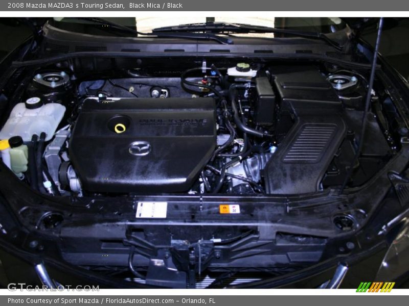 Black Mica / Black 2008 Mazda MAZDA3 s Touring Sedan