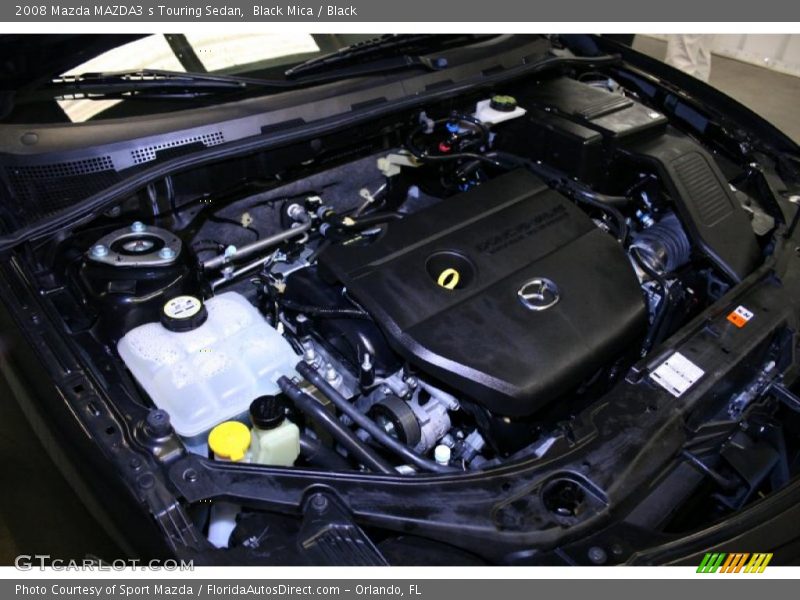 Black Mica / Black 2008 Mazda MAZDA3 s Touring Sedan