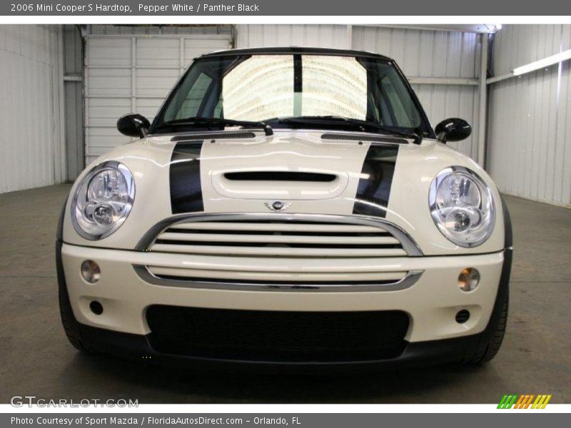 Pepper White / Panther Black 2006 Mini Cooper S Hardtop