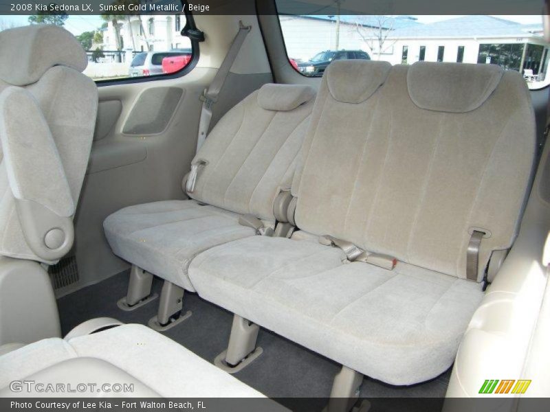 Sunset Gold Metallic / Beige 2008 Kia Sedona LX