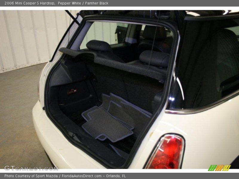 Pepper White / Panther Black 2006 Mini Cooper S Hardtop