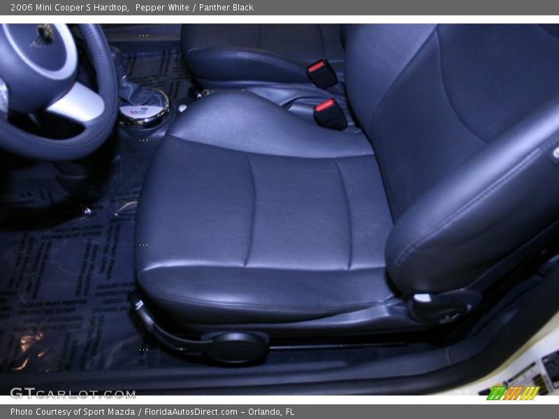 Pepper White / Panther Black 2006 Mini Cooper S Hardtop