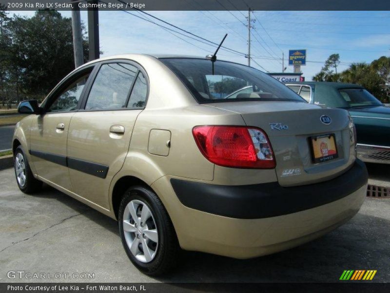 Cashmere Beige / Beige 2009 Kia Rio LX Sedan
