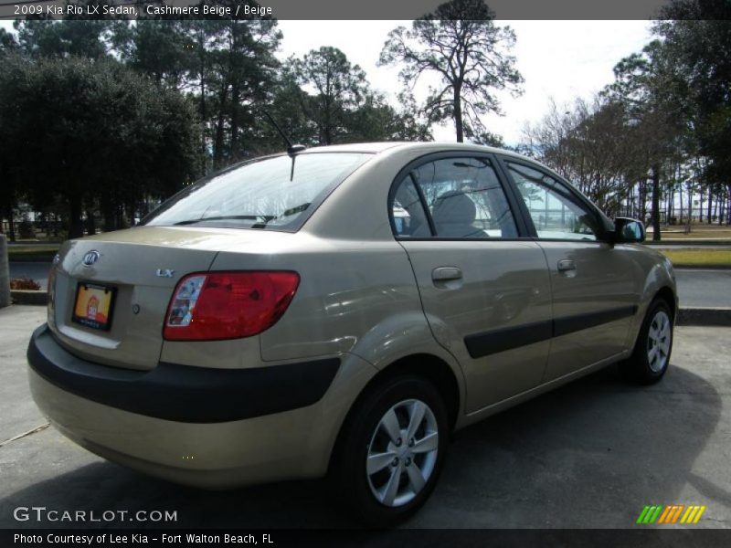 Cashmere Beige / Beige 2009 Kia Rio LX Sedan
