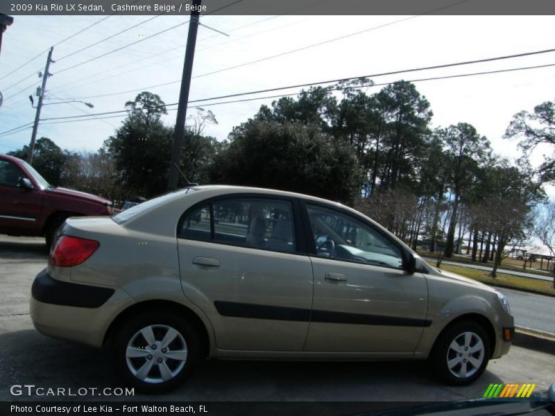 Cashmere Beige / Beige 2009 Kia Rio LX Sedan