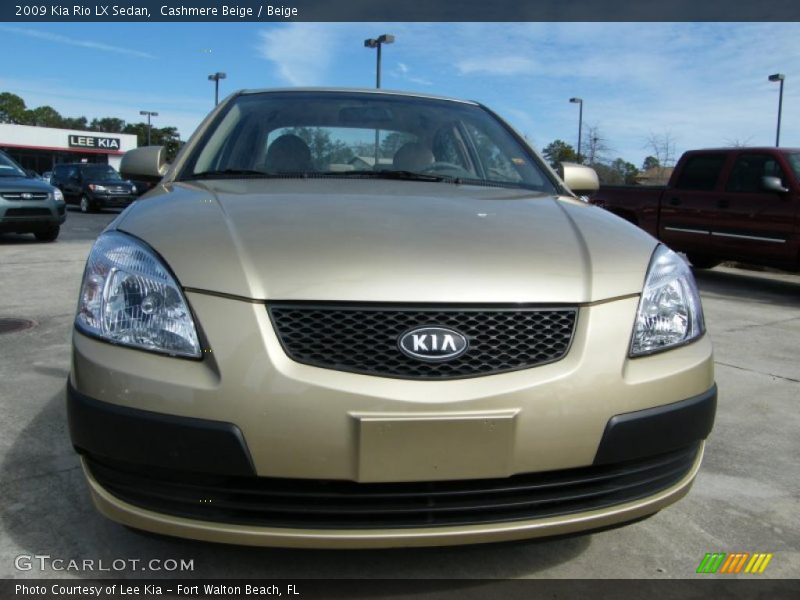 Cashmere Beige / Beige 2009 Kia Rio LX Sedan