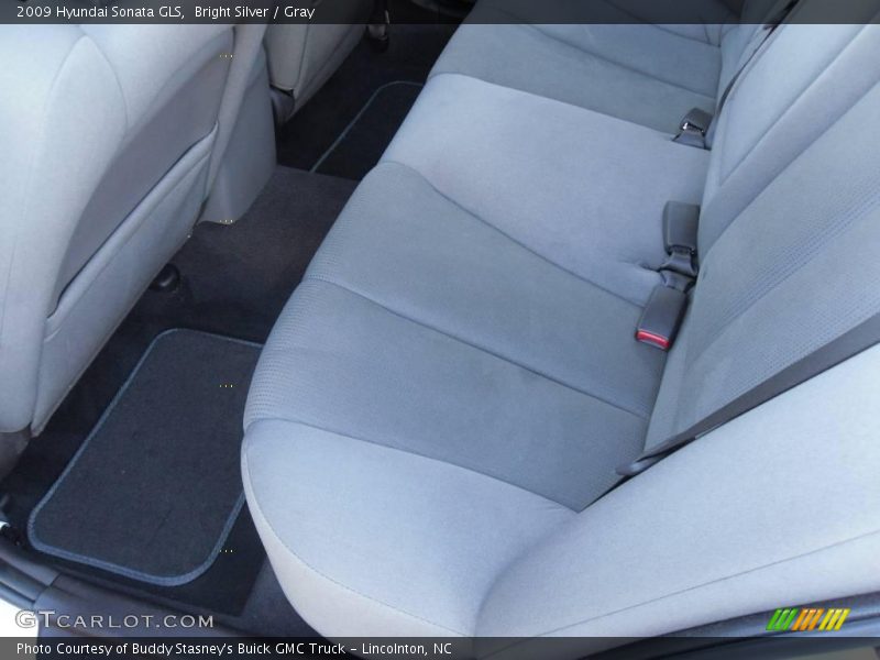 Bright Silver / Gray 2009 Hyundai Sonata GLS