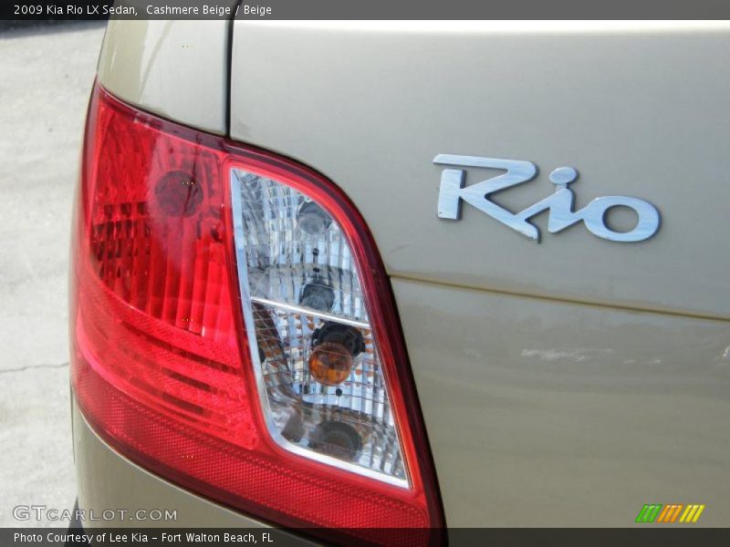 Cashmere Beige / Beige 2009 Kia Rio LX Sedan