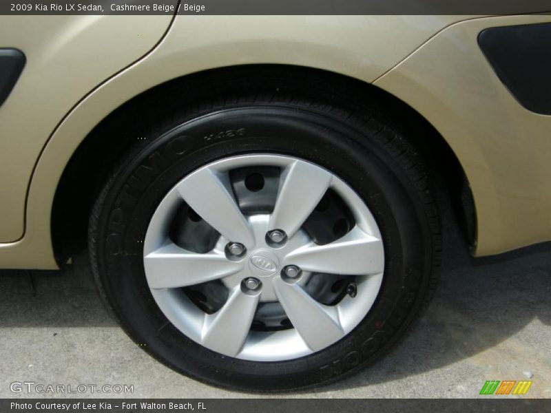 Cashmere Beige / Beige 2009 Kia Rio LX Sedan