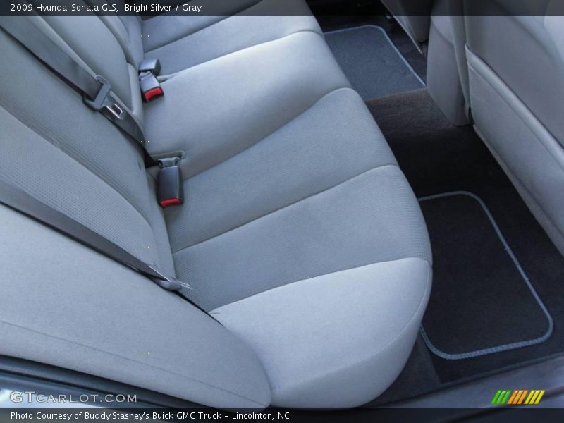 Bright Silver / Gray 2009 Hyundai Sonata GLS