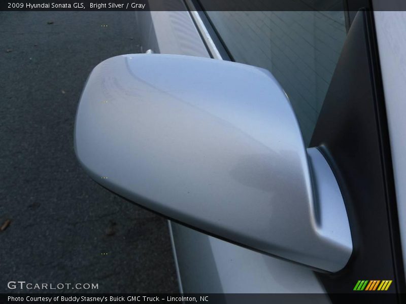 Bright Silver / Gray 2009 Hyundai Sonata GLS