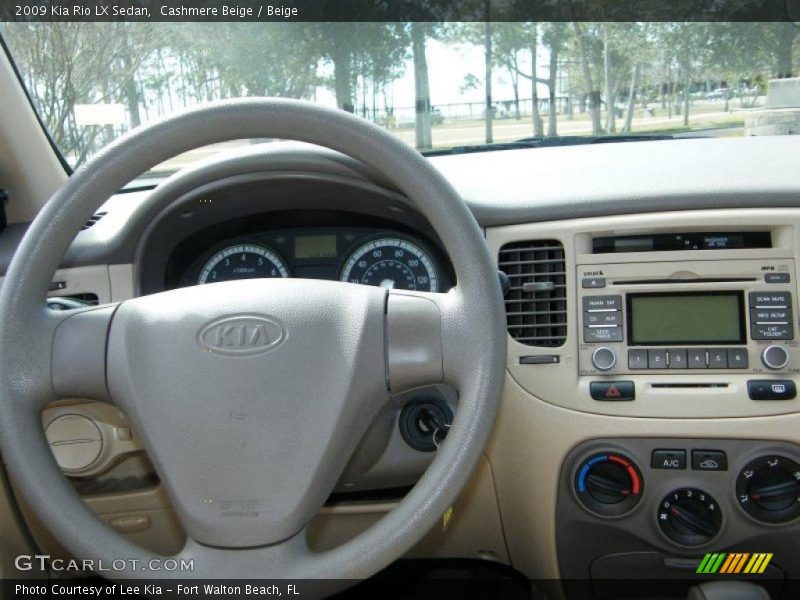 Cashmere Beige / Beige 2009 Kia Rio LX Sedan