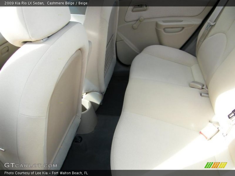 Cashmere Beige / Beige 2009 Kia Rio LX Sedan