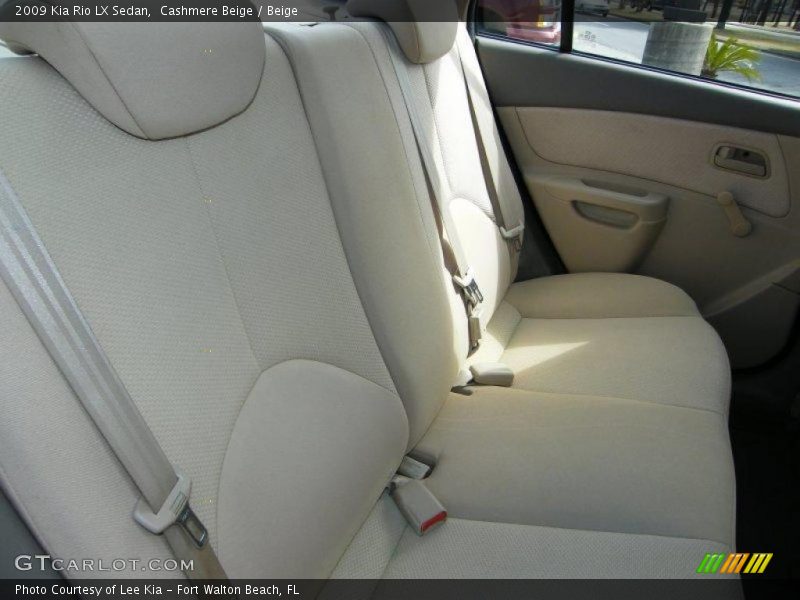 Cashmere Beige / Beige 2009 Kia Rio LX Sedan
