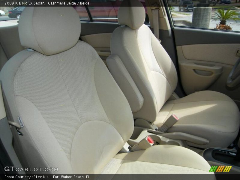 Cashmere Beige / Beige 2009 Kia Rio LX Sedan