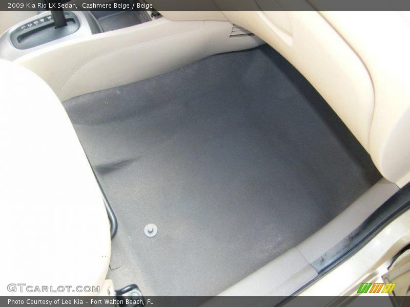 Cashmere Beige / Beige 2009 Kia Rio LX Sedan
