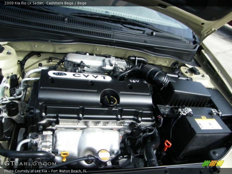 Cashmere Beige / Beige 2009 Kia Rio LX Sedan