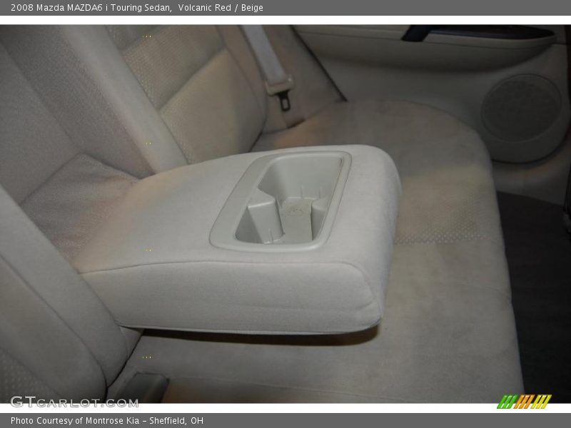 Volcanic Red / Beige 2008 Mazda MAZDA6 i Touring Sedan