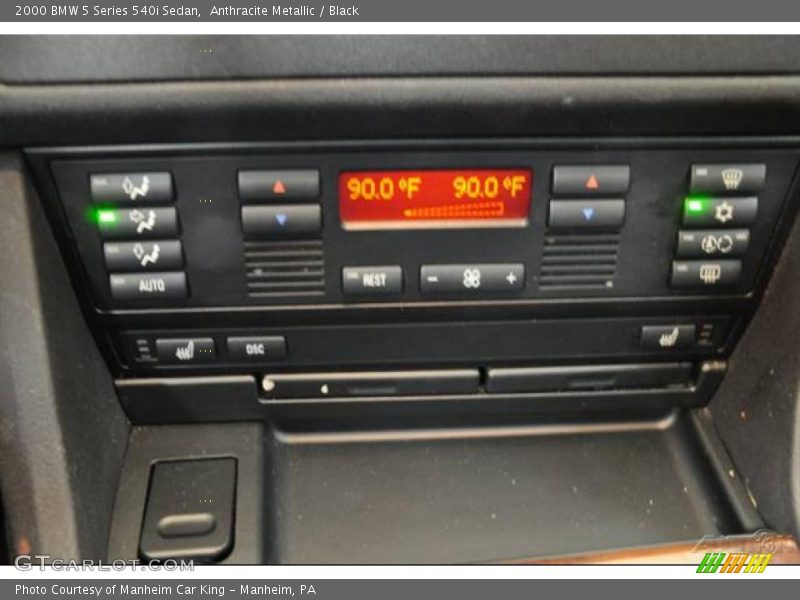 Anthracite Metallic / Black 2000 BMW 5 Series 540i Sedan