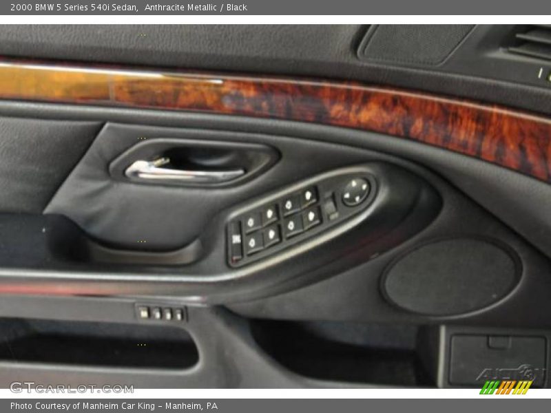 Anthracite Metallic / Black 2000 BMW 5 Series 540i Sedan