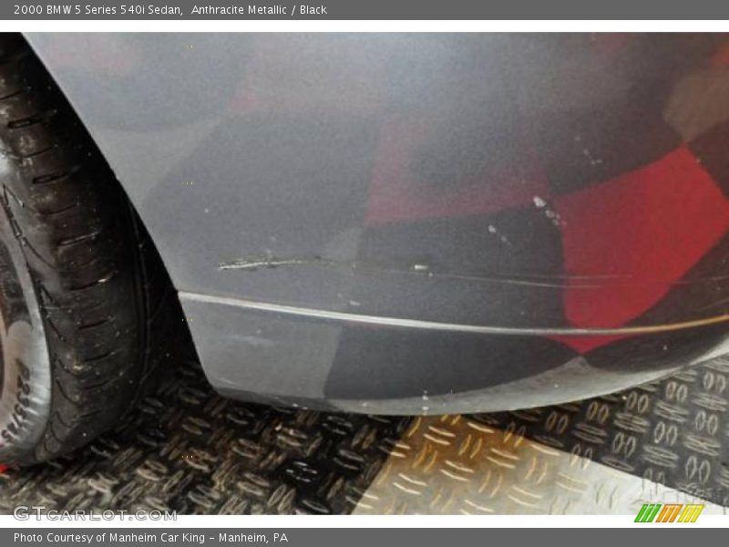 Anthracite Metallic / Black 2000 BMW 5 Series 540i Sedan