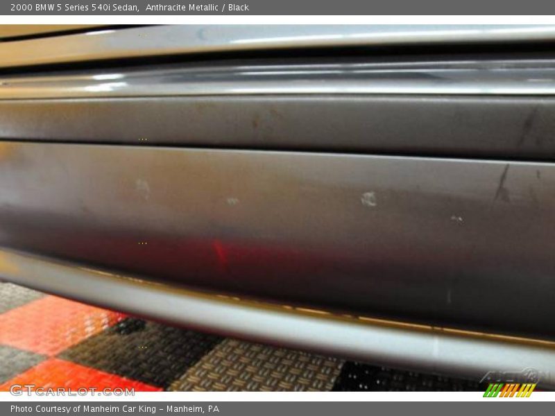 Anthracite Metallic / Black 2000 BMW 5 Series 540i Sedan