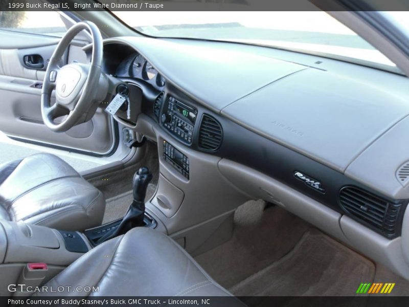 Bright White Diamond / Taupe 1999 Buick Regal LS