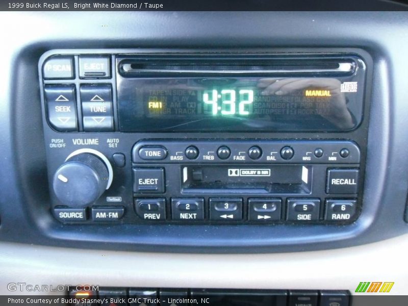 Bright White Diamond / Taupe 1999 Buick Regal LS